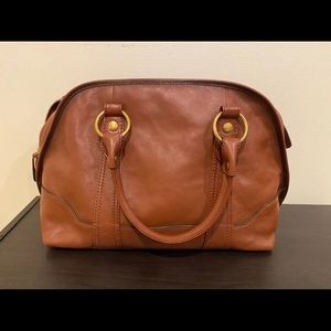 Frye Lucy domed satchel/crossbody